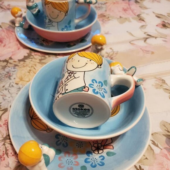 Stokes Vintage Ceramic Baby Dishware - Picture 3 of 5